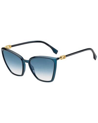 fendi ff 0433/g/s pjp sunglasses|Fendi 60 mm Blue Sunglasses .